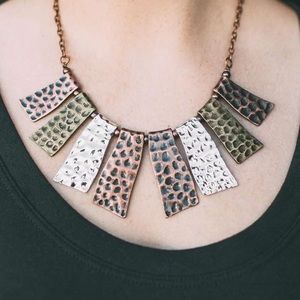 Necklace and earrings